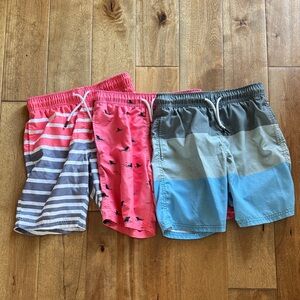 Swim shorts trunks set of 3